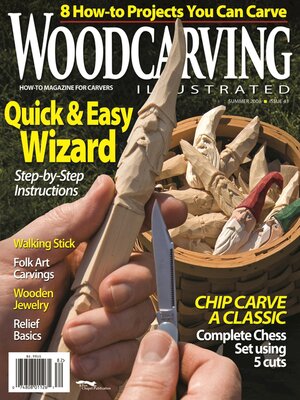 cover image of Woodcarving Illustrated Issue 43 Summer 2008